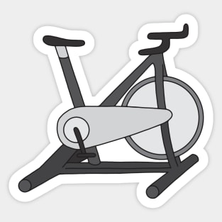 Spin Cycling Bicycle Sticker